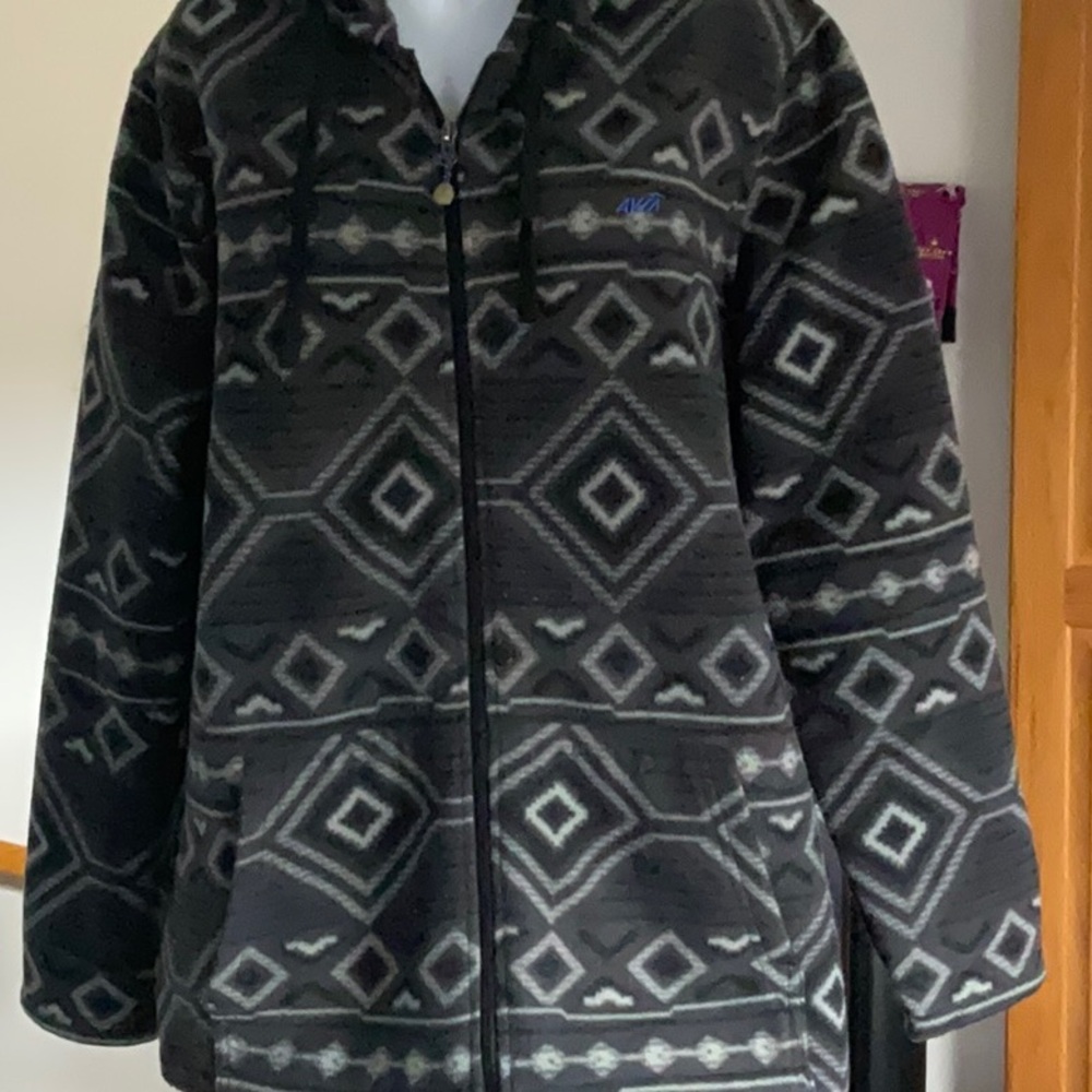 Black Patterned Women's Jacket